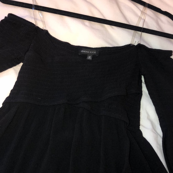 Kendall and Kylie Black Blouse - Picture 3 of 4